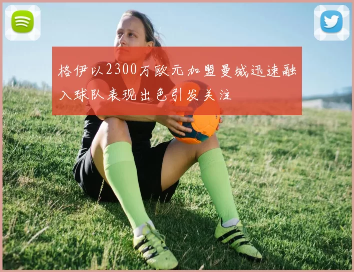 格伊以2300万欧元加盟曼城迅速融入球队表现出色引发关注